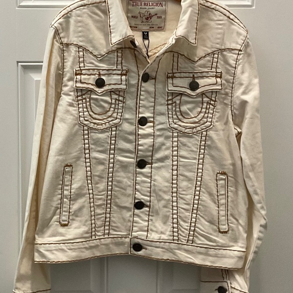 TRUE RELIGION JIMMY SUPER T JACKET Size L - Picture 1 of 6